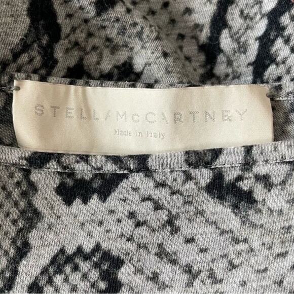 Stella McCartney Printed Snakeskin Knit Top Size. L | US10, 1T46 - Picture 6 of 7